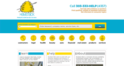 Desktop Screenshot of haystackhelp.com